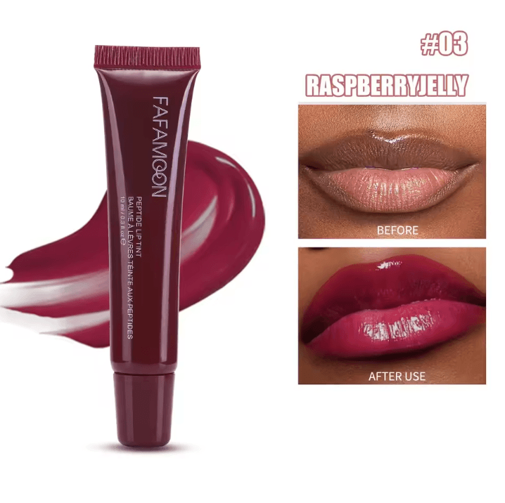 Soft Tube Plumping Lip Oil Gloss – Nude Brown Moisturizing Shine