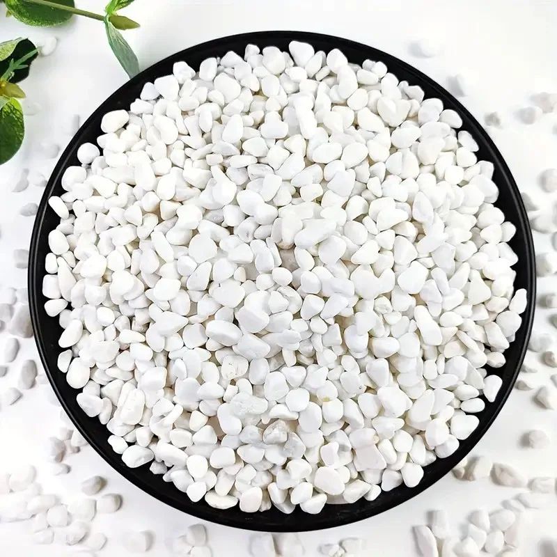 Natural Crystal Pebbles Polished Stones for Aquarium Plants and Home Decor