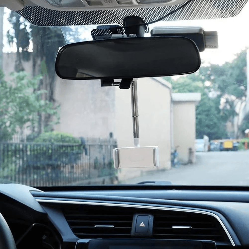 Rearview Mirror Phone Holder