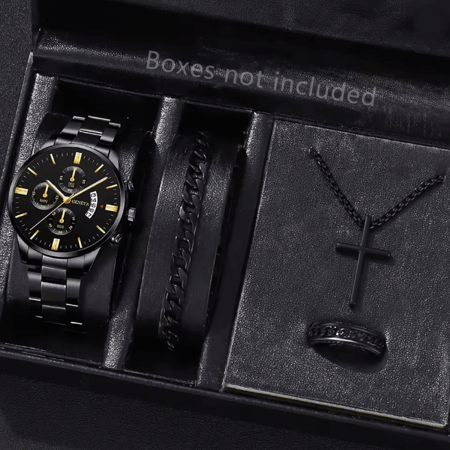 Stainless Steel Luxury Quartz Watch