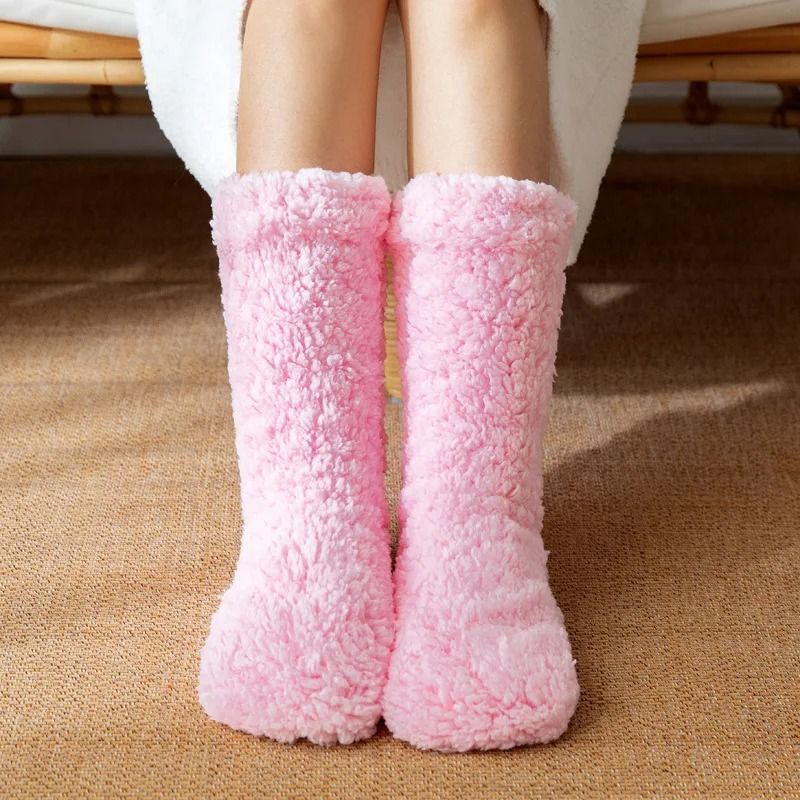 Thickened Thermal Winter Socks with Anti Slip Sole
