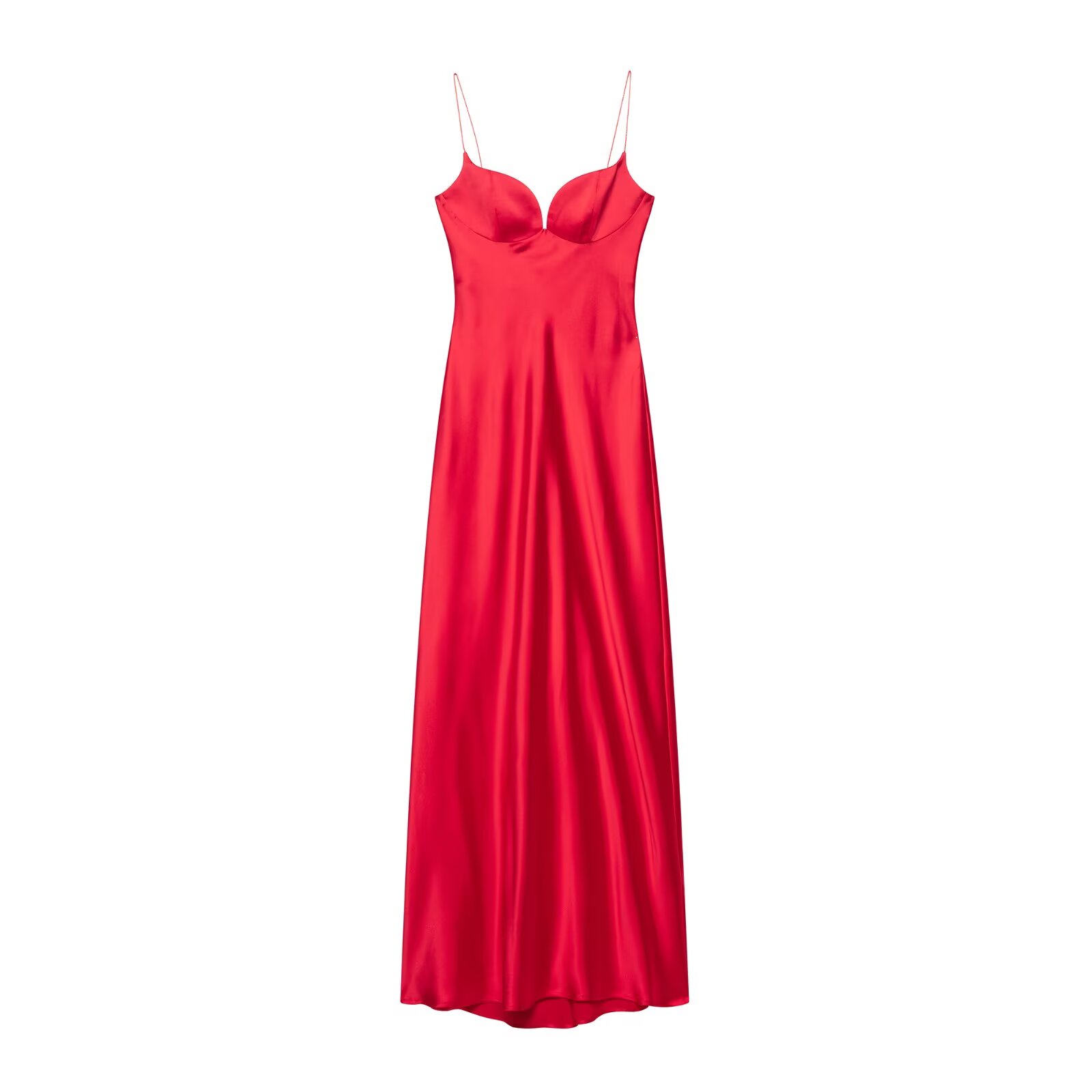 Summer Sexy Satin Textured Dress, Women's Temperament Suspender Fashion, New Summer Products
