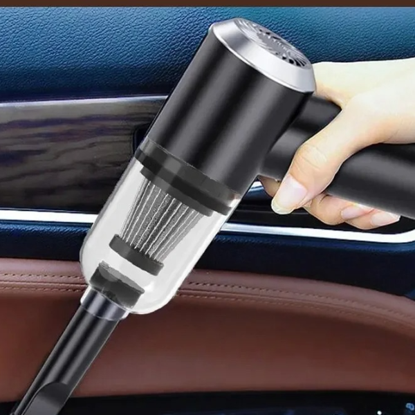 Wireless Car Vacuum Cleaner USB Charging Portable Mini Wet and Dry Household Cleaning Appliance