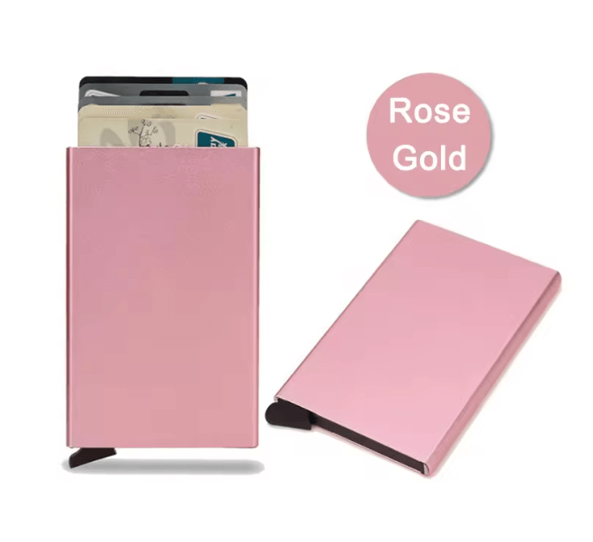 Metal Slim RFID Card Wallet