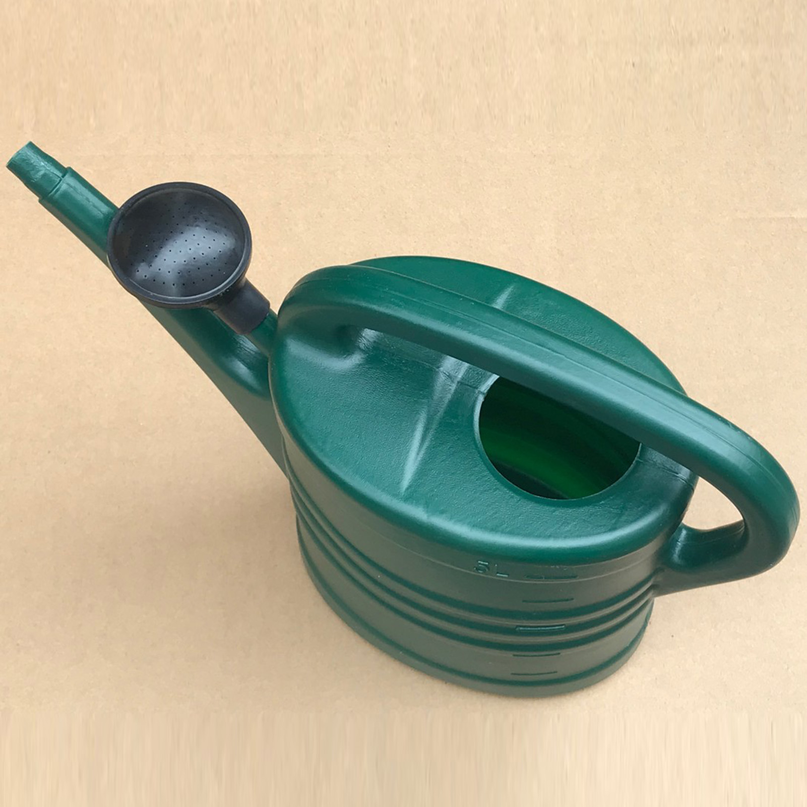 5L Plastic Watering Can, Garden Essential for Indoor & Outdoor Use, Lightweight, Sturdy & Portable Watering Can