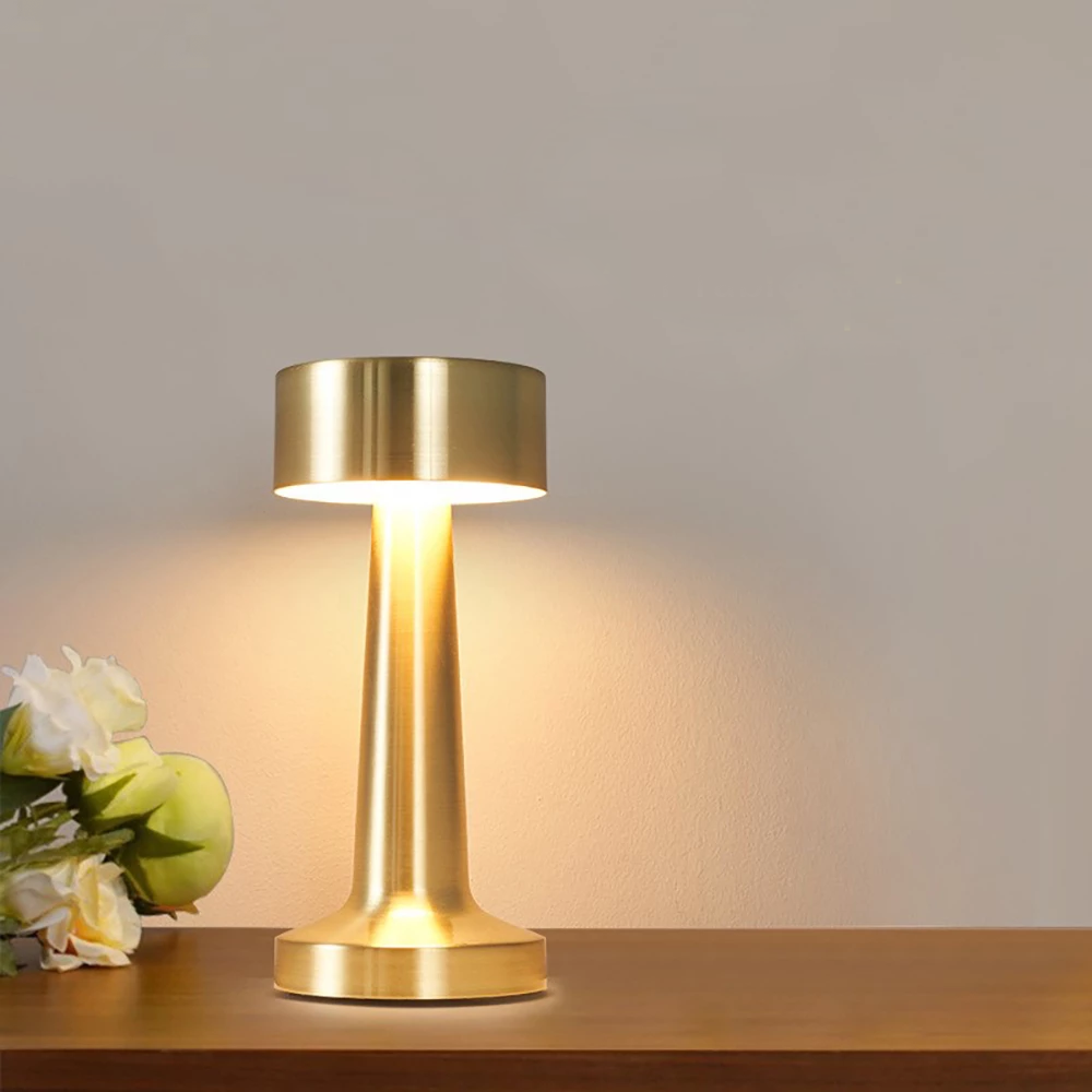 Rechargeable Portable LED Cordless Table Lamp – Touch Sensor Bedside Night Light