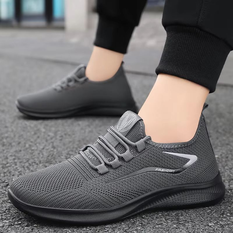 AeroStep Breathable Mesh Men's Summer Sneakers Lightweight Non Slip Casual Shoes
