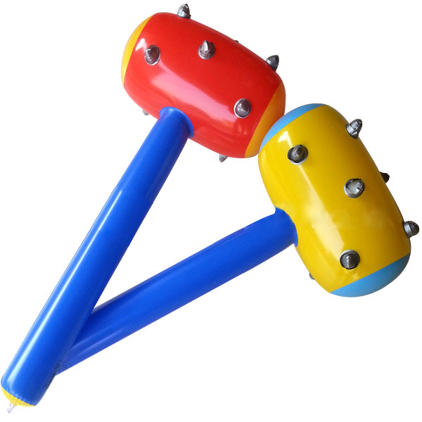 High Bounce Inflatable Hammer Toy for Kids Fun Party Play Safe Soft PVc