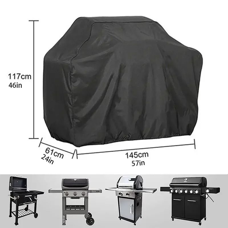 BBQ Gas Grill Cover – UV Protective & Durable Furniture Shield