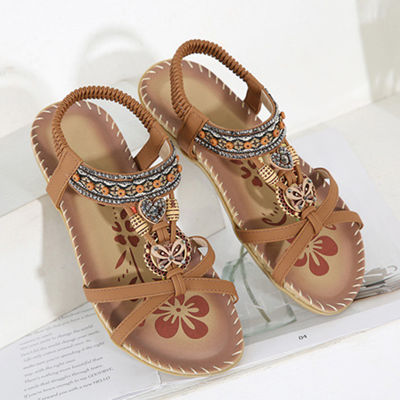 Women's Beach Sandals Stylish Summer Casual Walking Shoes for Outdoor and Party Wear