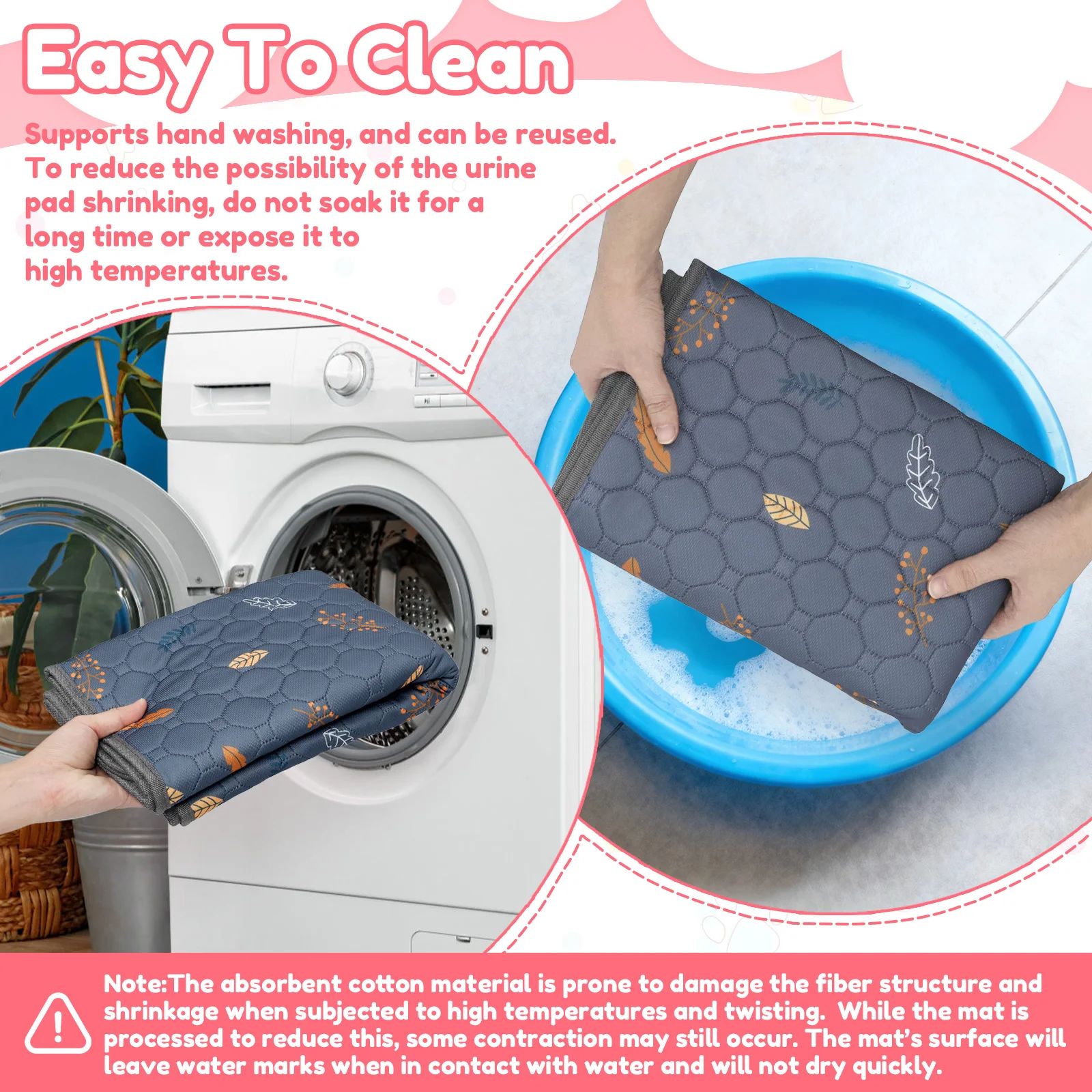 Washable Pet Cage Liner Mat