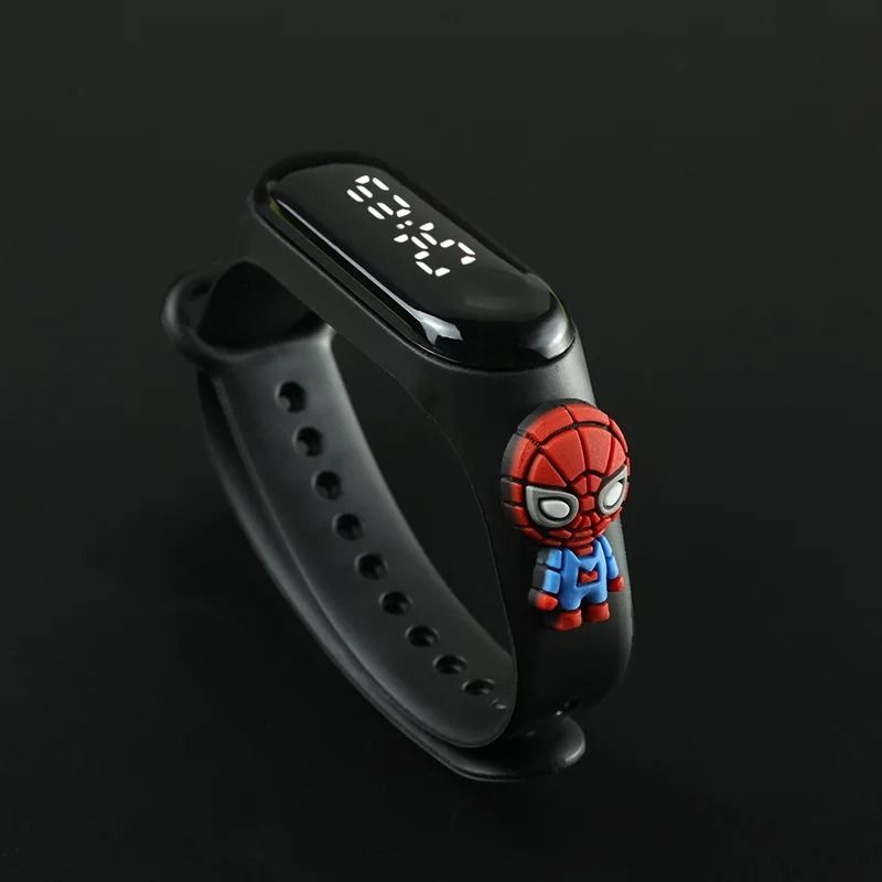 Cartoon Kids LED Watch Touch Screen Waterproof Electronic Bracelet Watch for Children