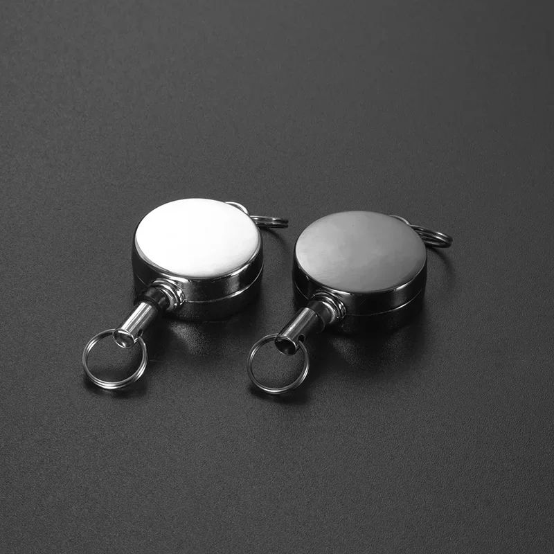 Retractable Key Chain ID Holder