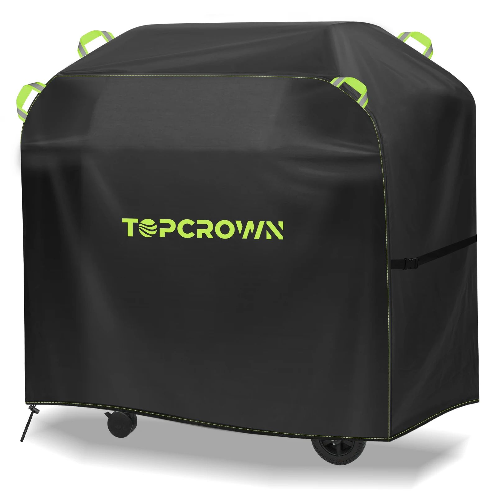 Heavy Duty BBQ grill cover in Oxford Fabric with Reflective Strips, Waterproof and UV Resistant