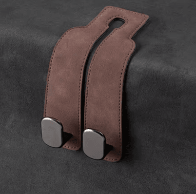 Soft Leather Car Seat Headrest Hook