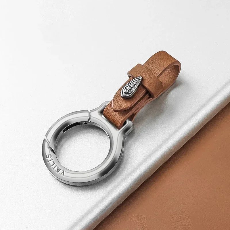 Simplicity Car Moto Keychain with Multifunction Buckle and Heavy Duty Key Ring