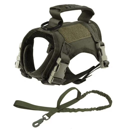 Tactical Escape-Proof Cat Harness with Control Handle