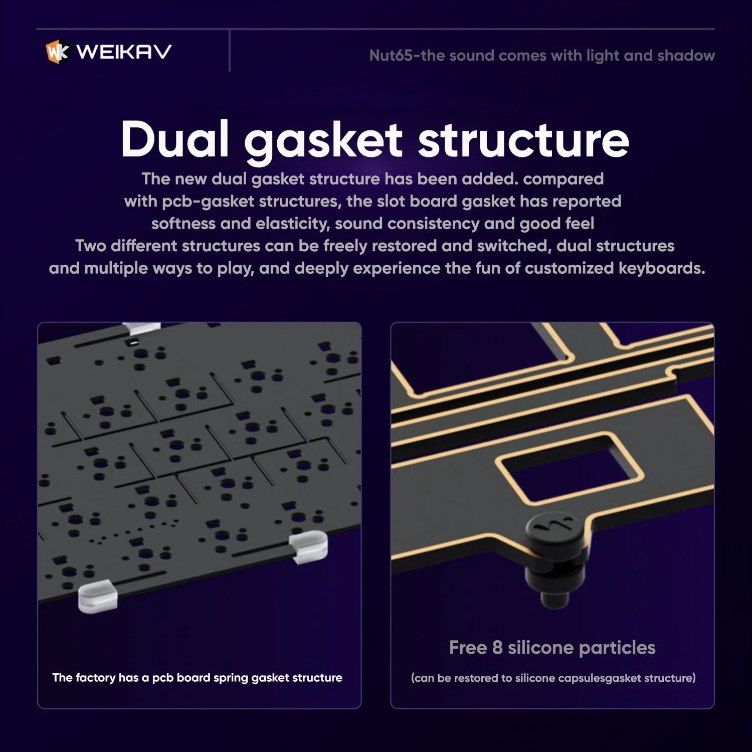 Lucky65 V2 65 Keys Mechanical Keyboard with Aluminum Case RGB Lighting and Hot Swappable Switches