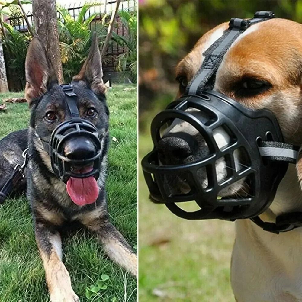 Adjustable Reflective Breathable Dog Muzzle