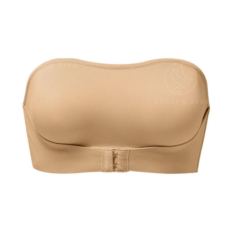 Effective Slip-proof Side One Piece Padded Ice Silk Seamless Strapless Bra