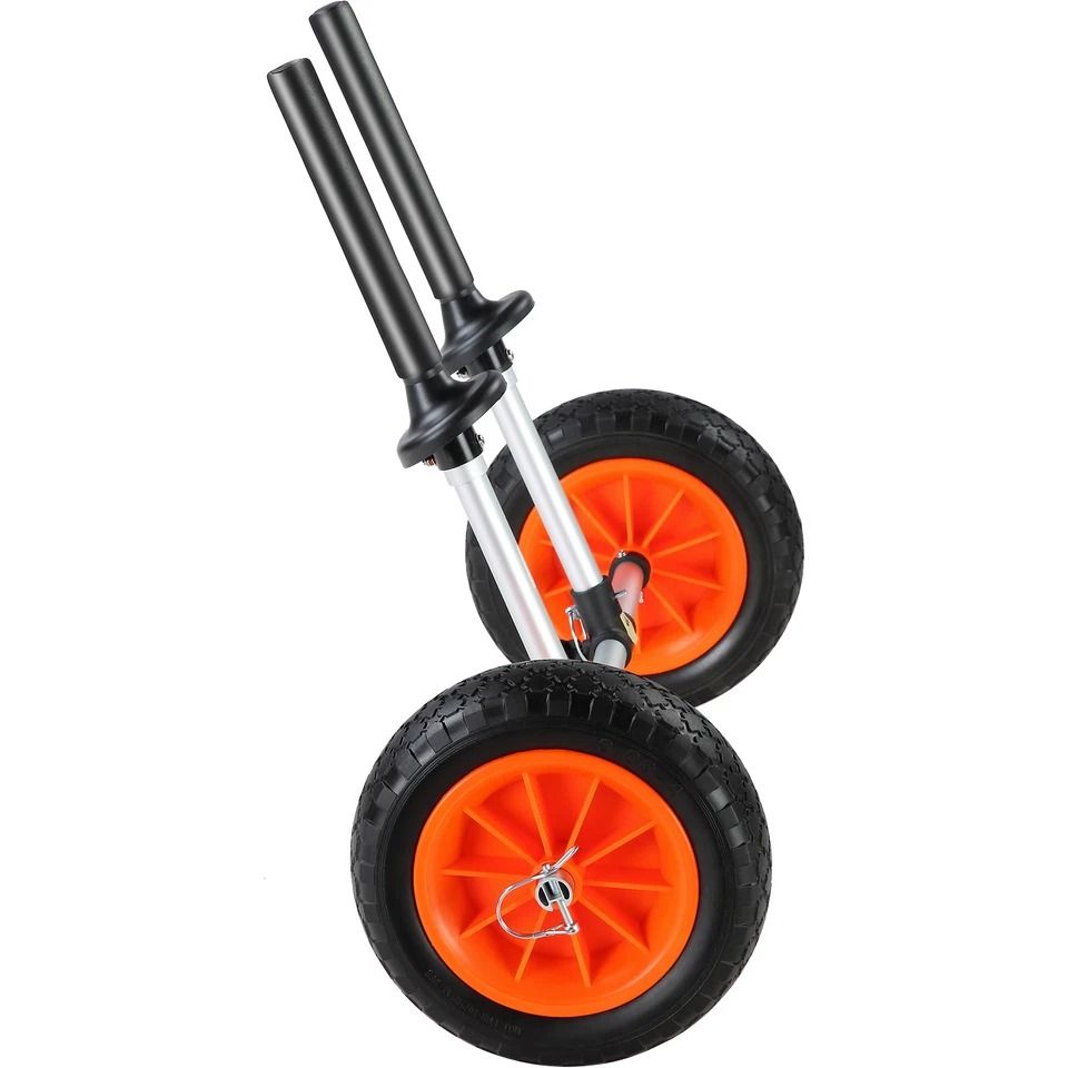 Adjustable Cart with Solid Tires for Canoe & Boat Carrier