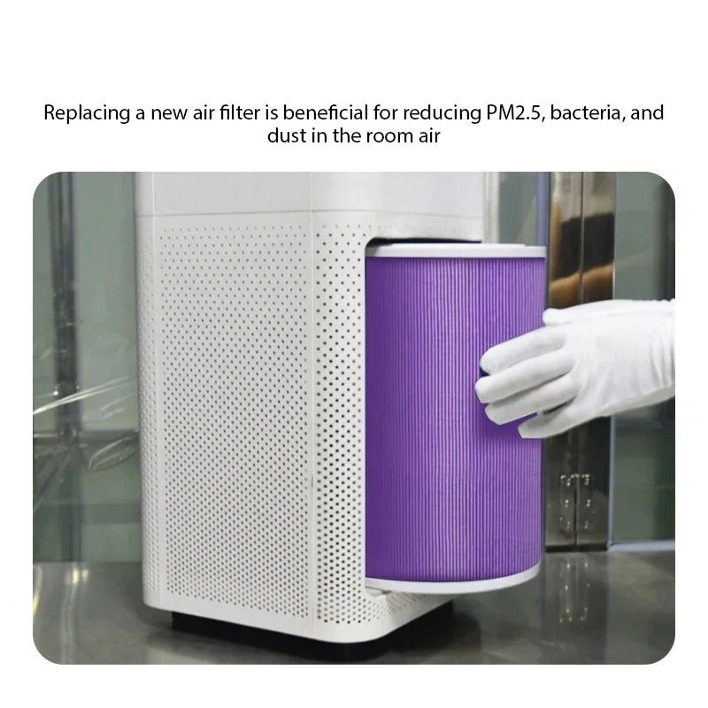 Universal High Efficiency Replacement Filter for Smart Air Purifiers