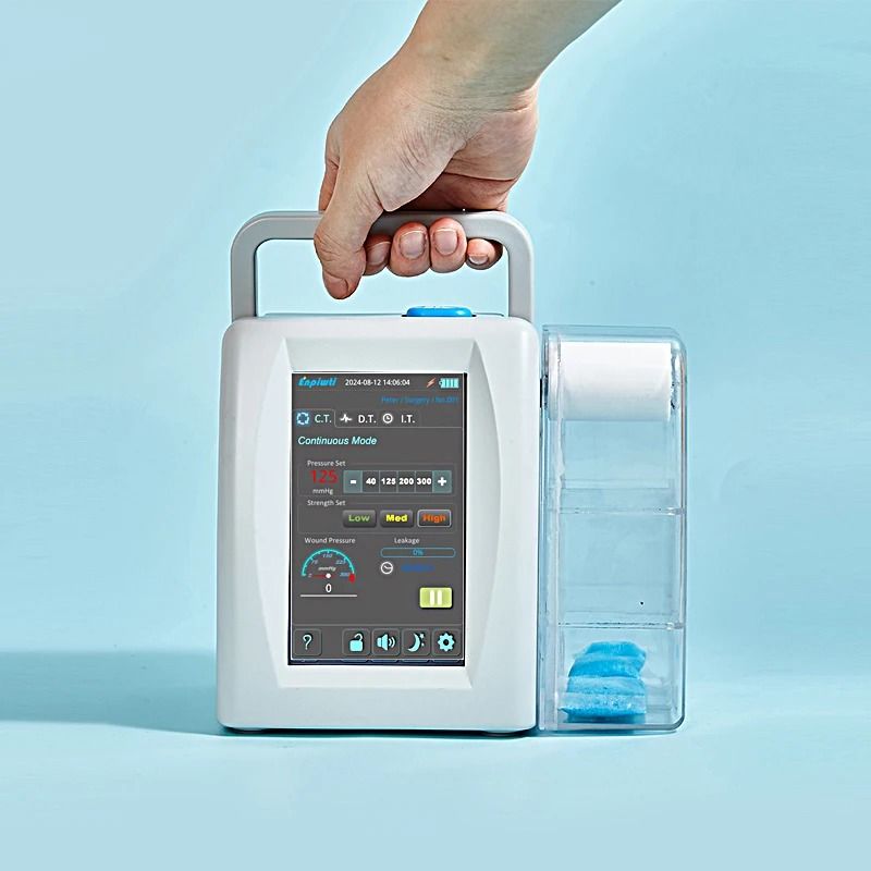 Professional Negative Pressure Wound Therapy System with Dressing Kits and Canisters