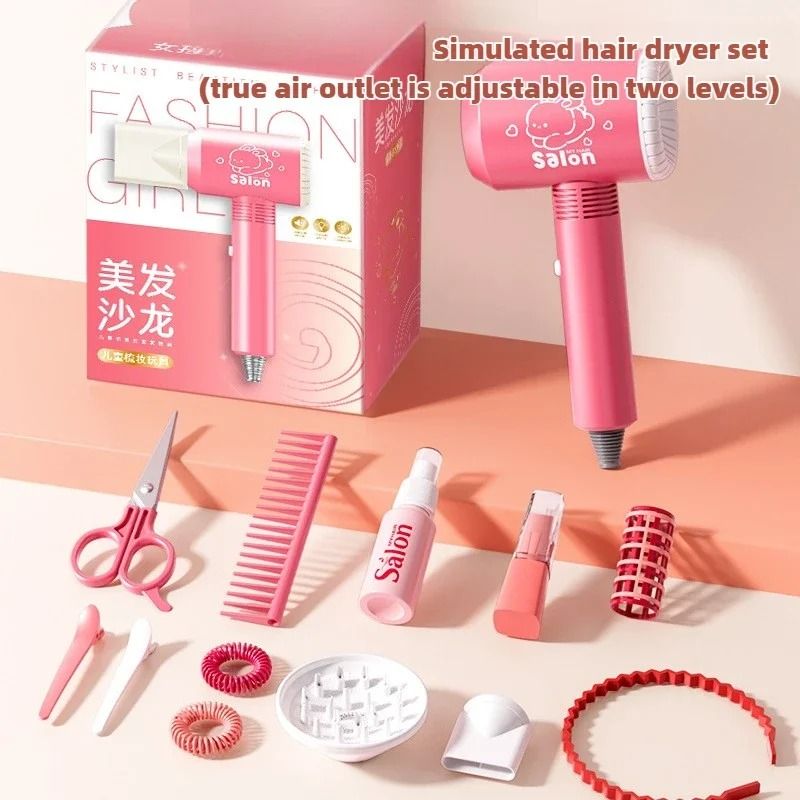 Girls Beauty Salon and Makeup Simulation Set – Ultimate Fashion Styling Playset