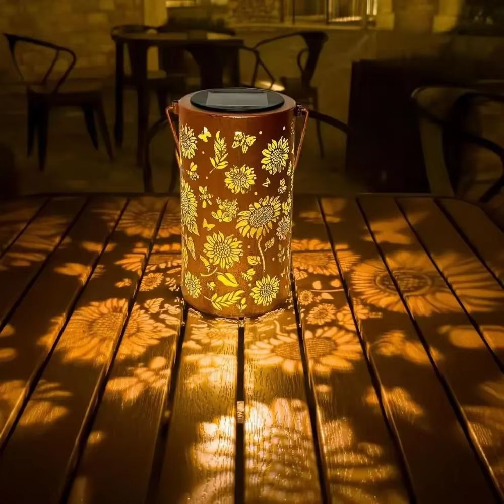 Sunflower Solar Garden Pathway Light