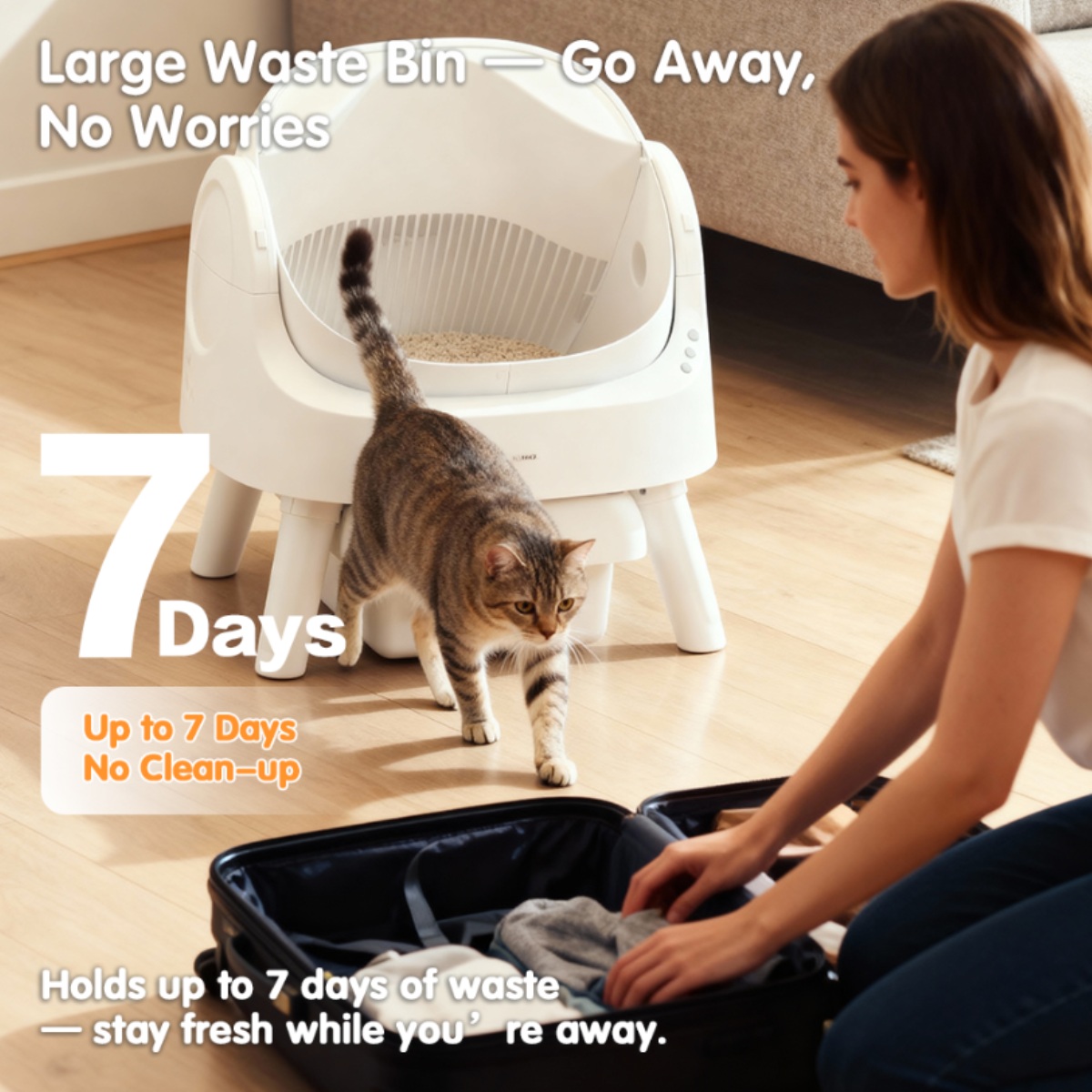 🔥 Autoscooper 11 Self‑Cleaning Cat Litter Box
