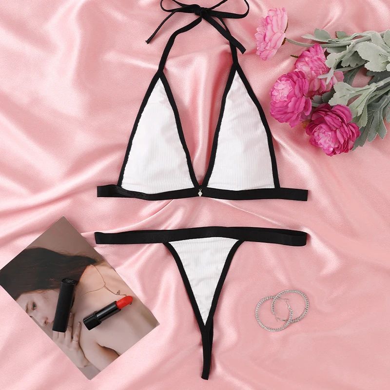 Sexy Micro Brazilian Thong Bikini Set
