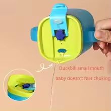 3-in-1 Kids Learning Cup with Straw, Sippy Lid, and Open Top