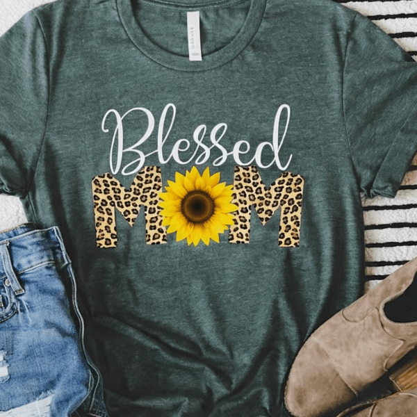 Blessed Mom Shirt - Happy Mother's Day Shirt, Best Mom Gift, Perfect Shirt for Moms and Moms-to-Be