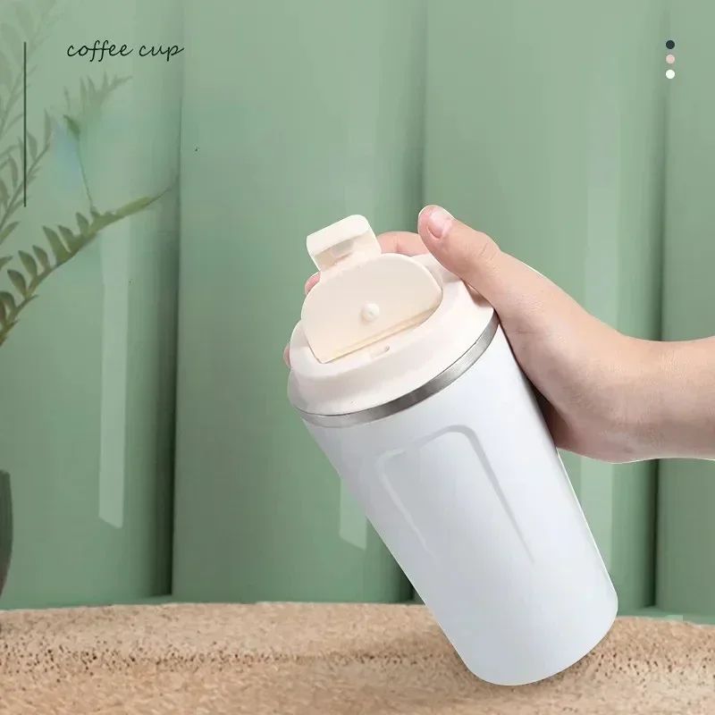 Gen 2 Stainless Steel Travel Coffee Mug – Leak-Proof Vacuum Insulated Thermos Cup