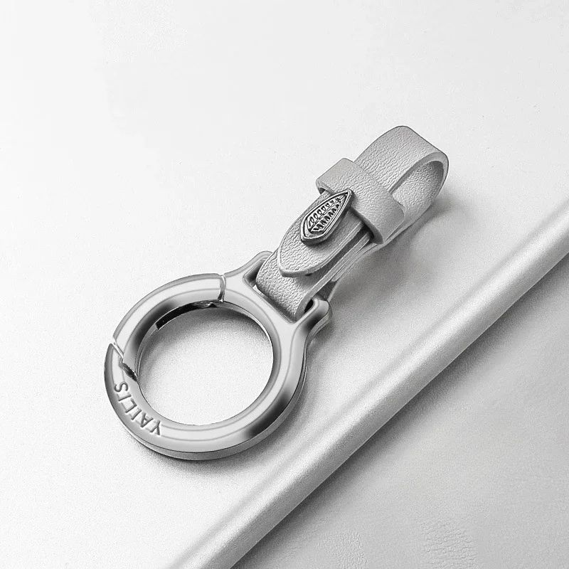 Simplicity Car Moto Keychain with Multifunction Buckle and Heavy Duty Key Ring