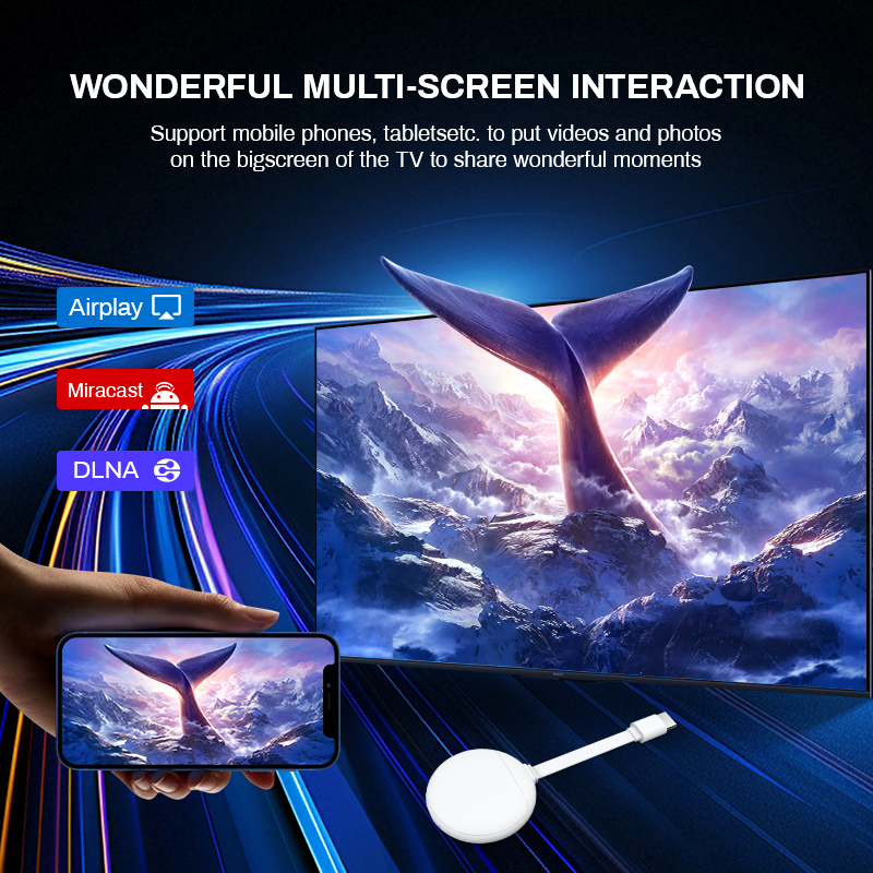 Smart TV Box TV Stick Android with HD, Wifi and Voice Remote Set