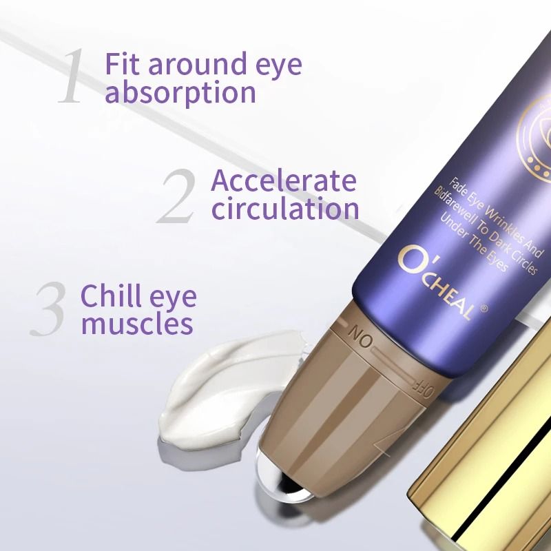 OCHEAL Hyaluronic Acid Anti Wrinkle Eye Cream with Roller Ball