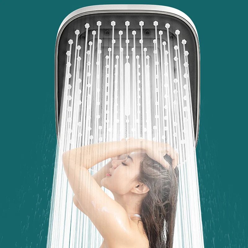 High Pressure 3 Mode Rainfall Shower Head Large Panel Bathroom Set