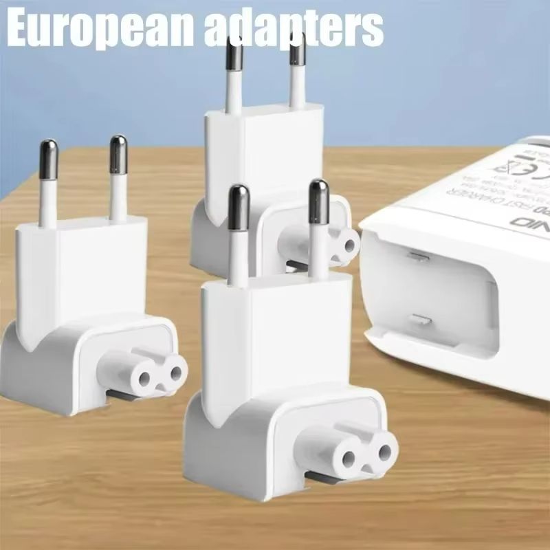 EU AC Power Wall Plug Adapter for Apple MacBook iPad Pro Air Charger