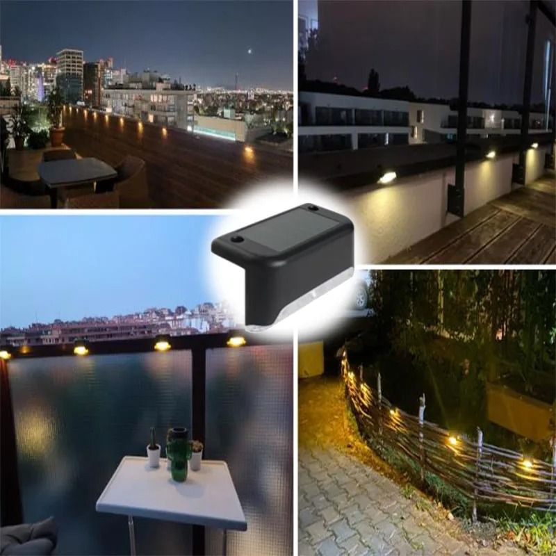 Solar Powered LED Step and Path Light