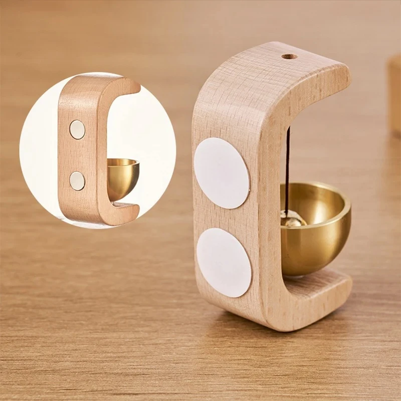 Entrance Door Bell Pendant Home Decor Brass Wind Chimes Wireless Jingle Bell