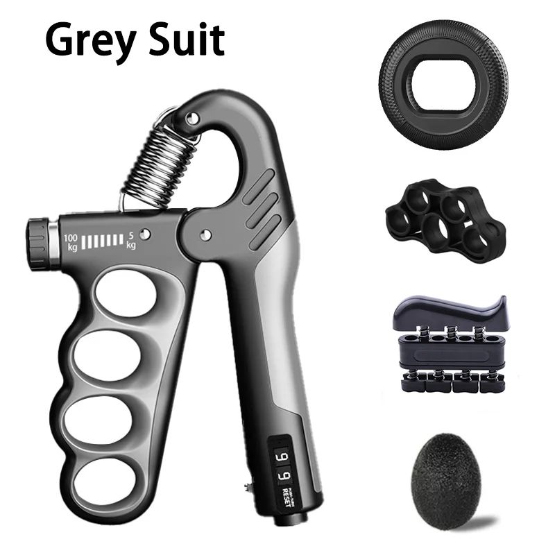 Adjustable Hand Grip Strengthener and Wrist Expander