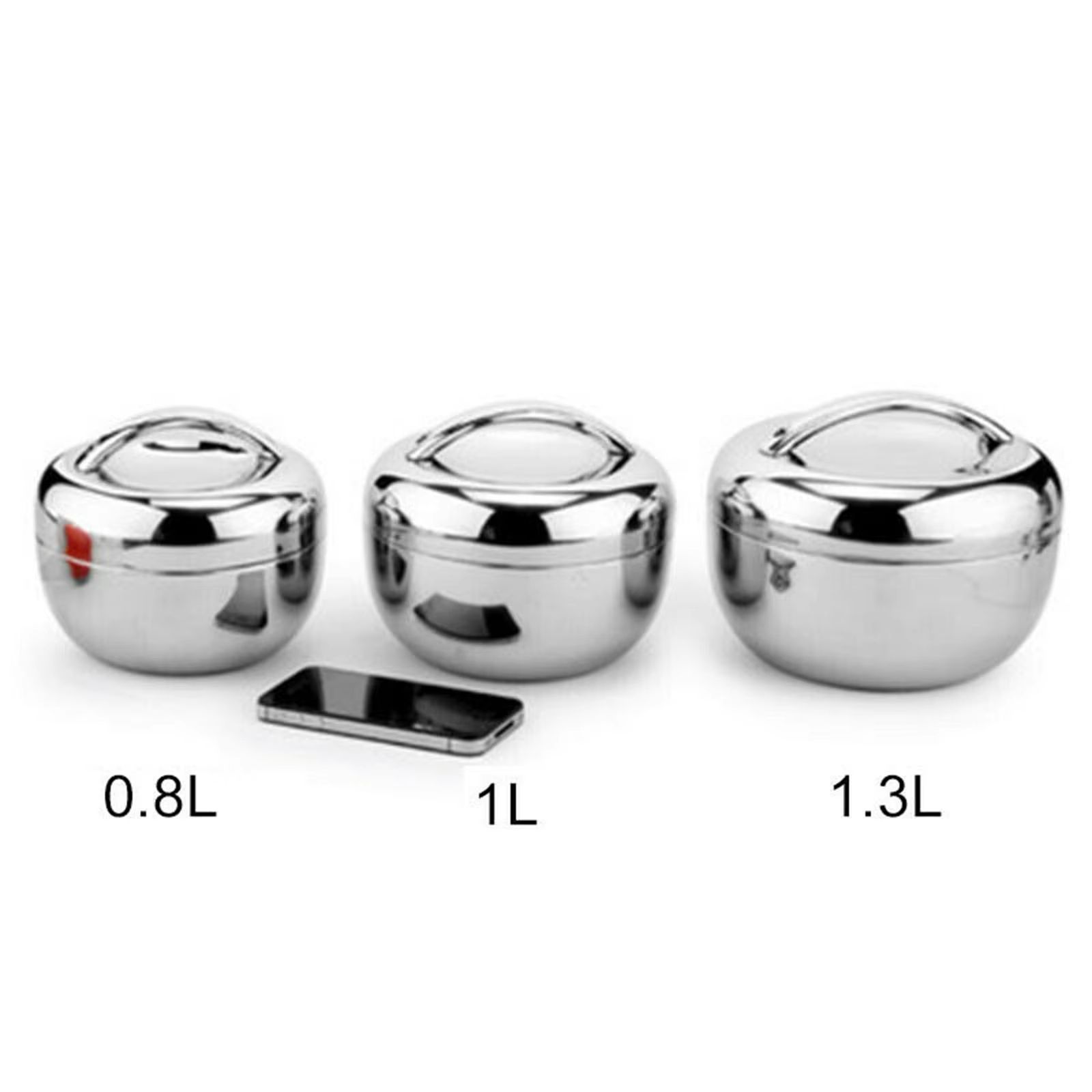Double Layer Stainless Steel Bento Box Insulated Lunch Container