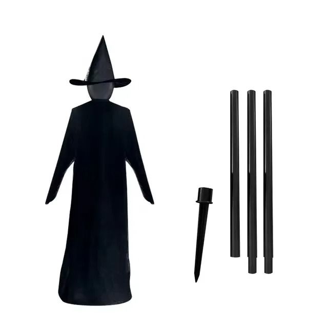 Voice Control Light Up Halloween Witch
