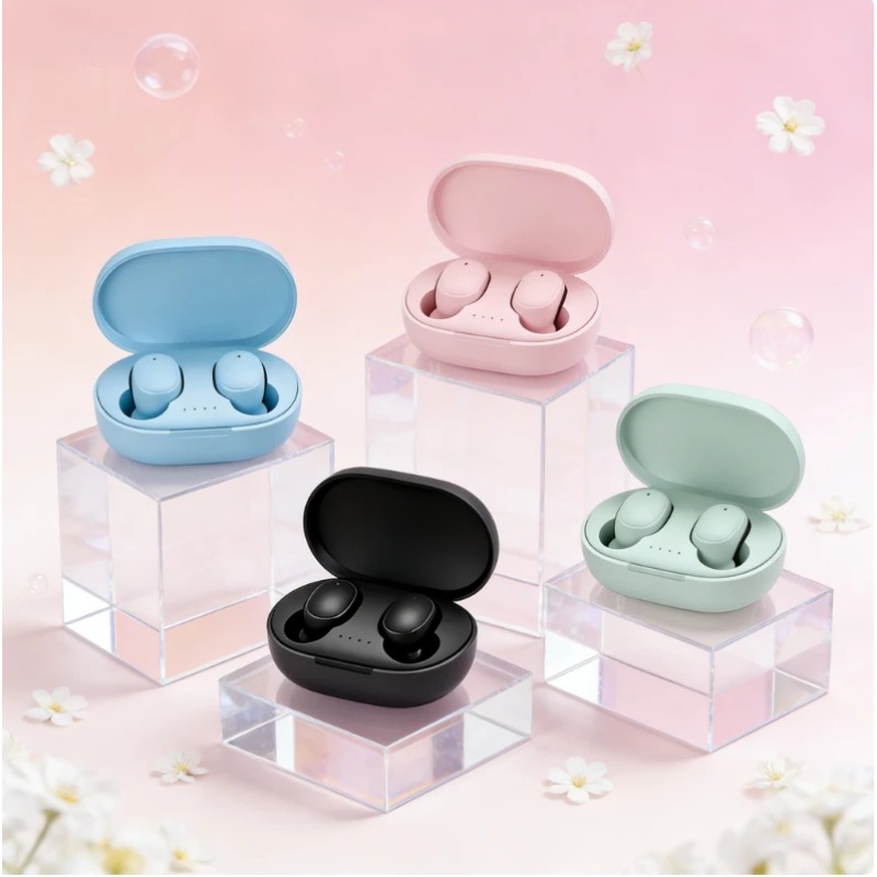 TWS Wireless Bluetooth Earbuds with Mic for Gaming Running and Calls