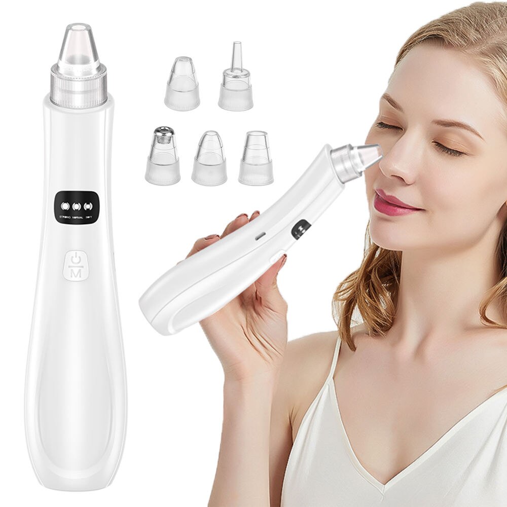 Deep Pore Blackhead Remover Vacuum Facial Cleanser with Suction Skin Care Tool