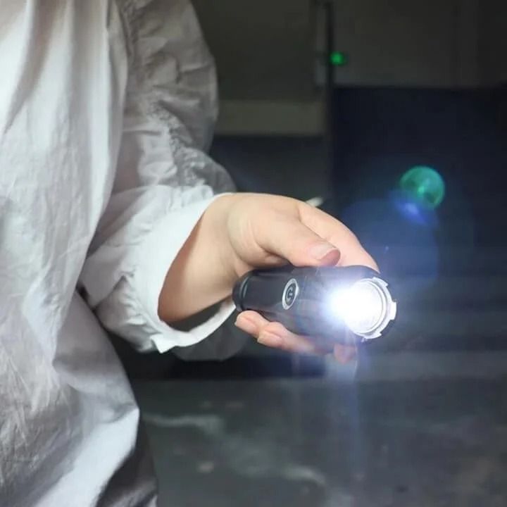 Powerful Rechargeable Tactical LED Flashlight