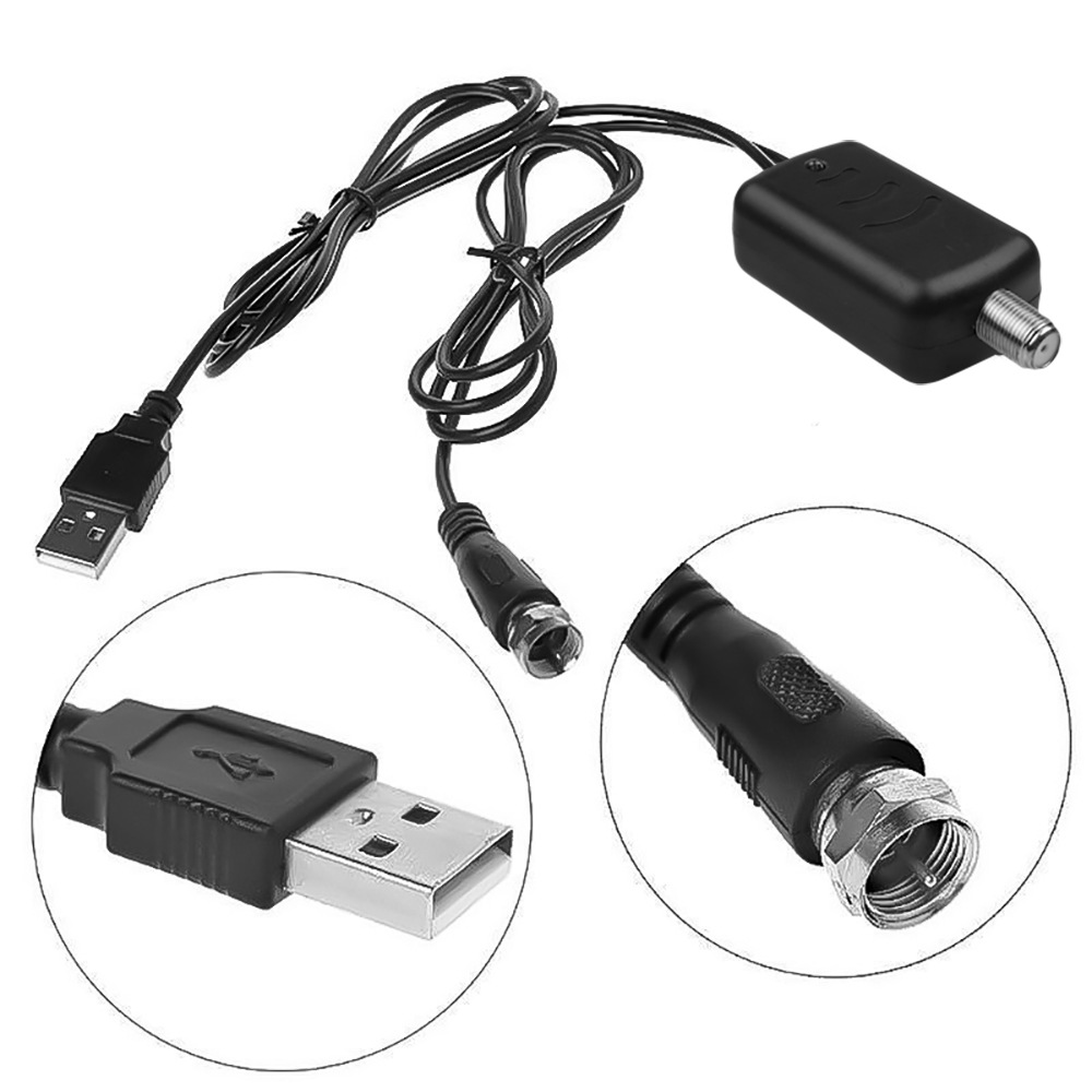 Enhance Signal Stability with High-Definition Digital TV Antenna Amplifier, Low-Noise Booster, High-Gain Signal Receiver