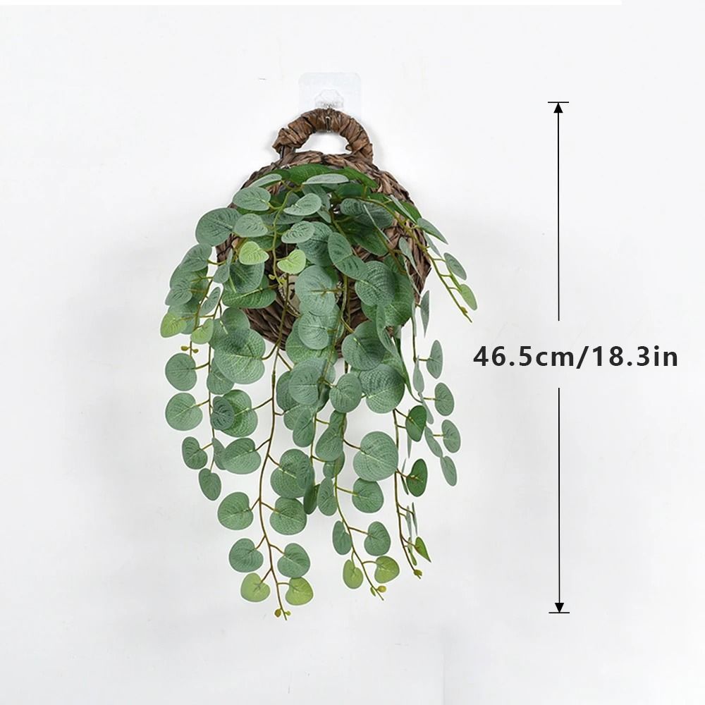 Lush Artificial Eucalyptus & Tropical Hanging Vines