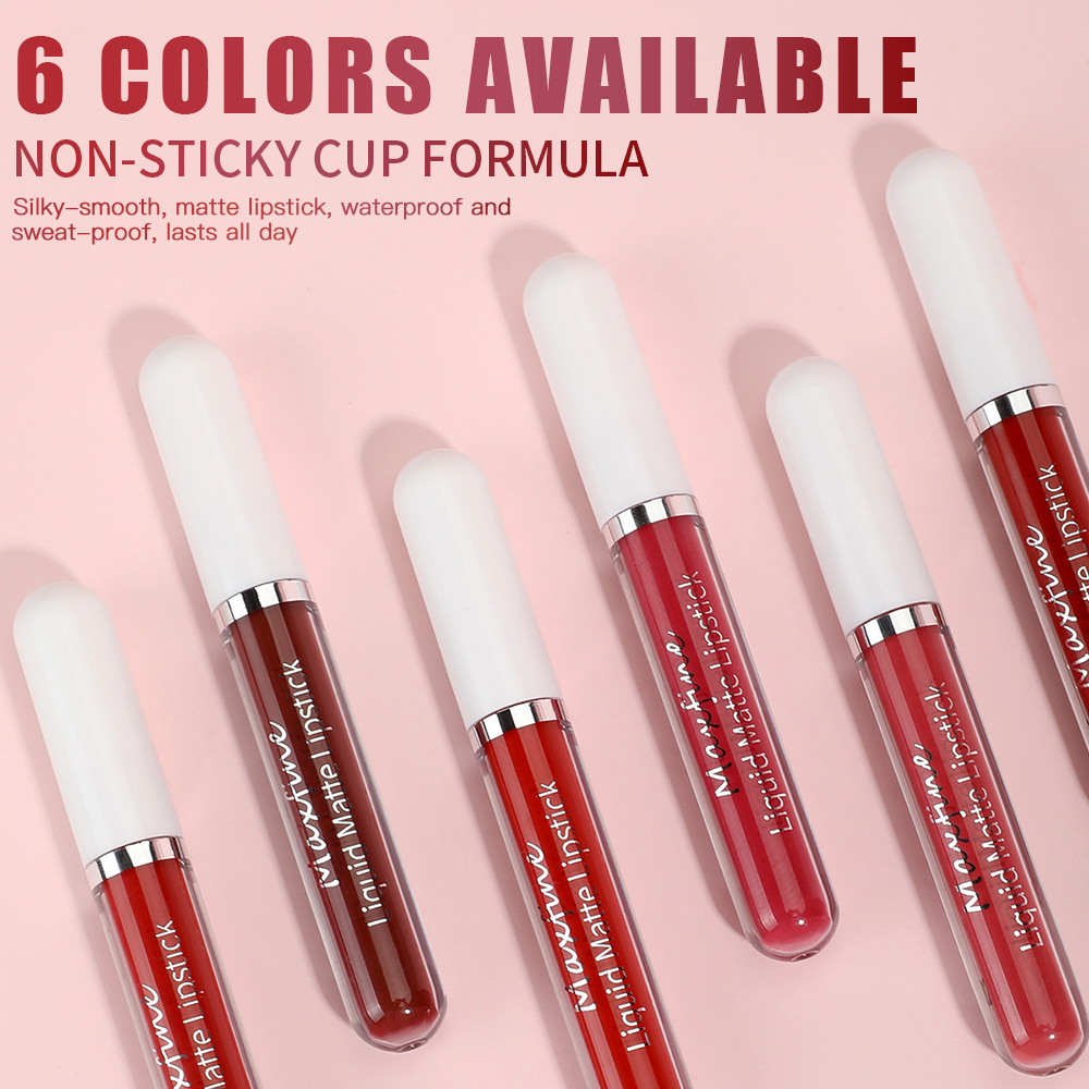 Sexy velvet lip glaze, Matte liquid lipstick, Moisturizing lipstick, Long lasting, Waterproof